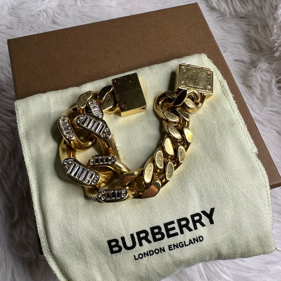 Burberry Gold Chain Bracelet - Picture 1 of 4